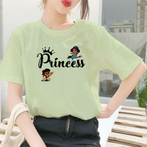 [BISA COD] Baju Kaos Atasan Lumba Wanita Kekinian Kpop Korea Lucu Jumbo Oversize Lengan Pendek Crop top