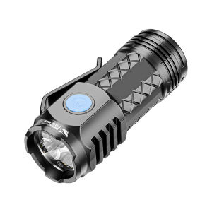Home Mini Flashlight Portable Led Light Source Super Bright Lighting Strong White Laser Flashlight