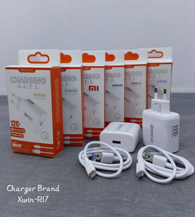Charger Brand Xwin-R17 Fast Charging 120Watt