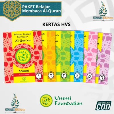Buku Metode Ummi Lengkap - Belajar Membaca AL QURAN JILID 1 - 6 Fullset (LENGKAP)
