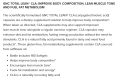 👍GNC Total Lean CLA 90/180 Capsules, Conjugated Linoleic Acid to improve body composition tone lean muscle lose body fat. 
