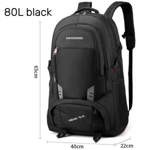 Hiking Backpack 88L Waterproof Outdoor Sport Camping Bag Travel Backpack Mountaineering Bagpack