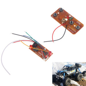 [COD] 4CH RC Remote Control 27MHz Circuit PCB Transmitter Receiver Board Radio System for RC Car