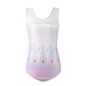 LOlanta Thể dục dụng cụ leotards cho cô gái không tay Sparkly Dance biketards với quần short ba lê nhào lộn trang phục cho 5-11 năm