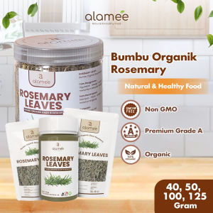 ALAMEE Daun Rosemary Kering Dried Leaves Organik Garnish Asli Tanpa Campuran Bumbu Organik