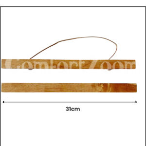 Magnetic Poster Hanger Frame Teak Wood Magnet Poster Frame for Posters Prints Photos Pictures