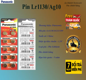 Pin AG10 LR1130 389 Panasonic