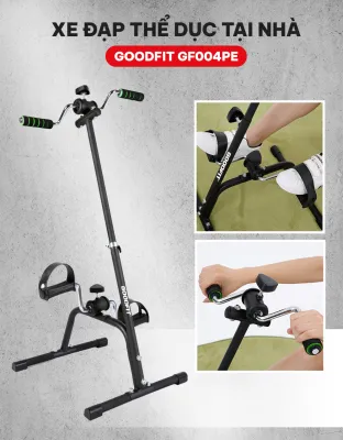 Xe đạp thể dục tại nhà tập chân tập tay phục hồi chức năng GoodFit GF004PE. bàn đạp kháng lực có điều chỉnh lực đạp.