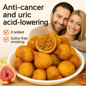 Natural Dried Figs HFH Triple Steamed Sun Dried Healthy Snacks Uric Acid Reduction Benefits Antioxidant Rich Premium Dried Fruit