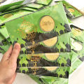 1Pcs Gold Foil Coin Gold Foil Note Green Envelope Sampul Duit Raya Koin Foil Emas Nota Foil Emas Ramadan Hari Raya Aidilfitri Muslim. 