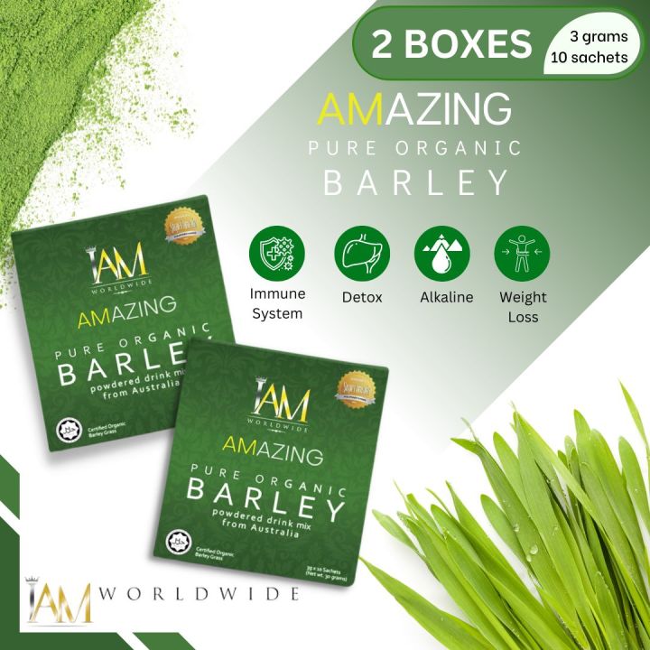 I AM Worldwide Amazing BARLEY Pure Organic Weight Loss Improves ...