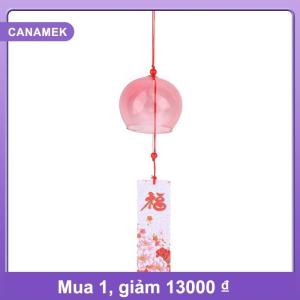 【CANAMEK】 Chuông gió mới làm bằng tay thủy tinh Chuông Gió món quà sinh nhật Giáng sinh món quà Nhà Kiểu dáng Chuông gió phong cách Nhật Bản
