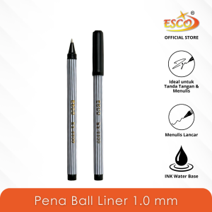 ESCO Pulpen Ball Liner / Ball Liner Pen / Sign Pen 1.0 mm ES-8800