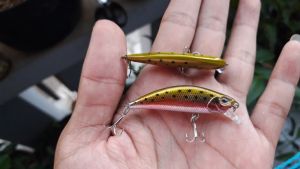 Umpan minnow lure sinking 5gr dot