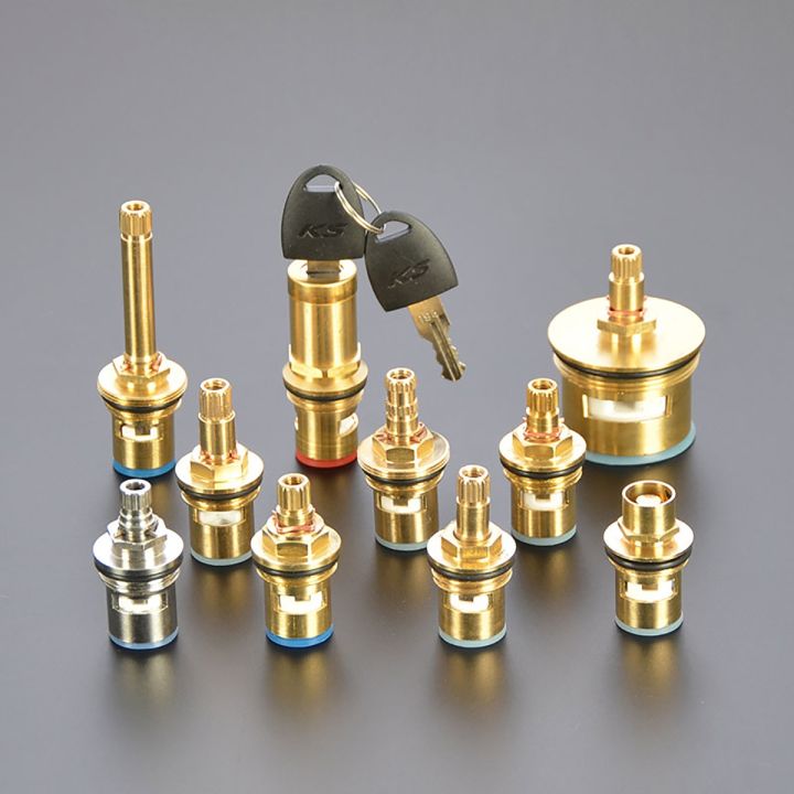 Universal Replacement Tap Valves Brass Ceramic Disc Cartridge Inner