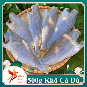 1kg Khô Cá Lù Đù Trung(30con/kg) Vị Mặn Vừa Ăn hương vị cũng sẽ thơm ngon và đậm đà hơn khi chiên cơm cá mặn- ĐẶC SẢN MINH TRIẾT