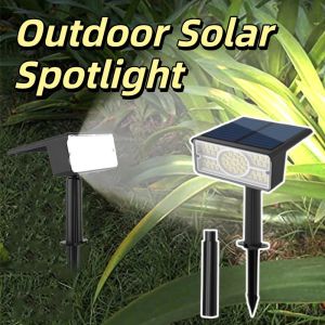 UMBRAULI Automatic Light Sensor Solar Garden Light 49LED Solar Powered Solar Lawn Lamp Durable Wireless Solar Landscape Light Patio Decor