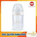 BÌNH SỮA NUK NATURE SENSE NHỰA PP 260ML NÚM TI S2 - M. 