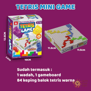 TAIYO Mainan Game Snakes and Ladders Mini Catur Ular Tangga Chess Tetris Permainan Board Game