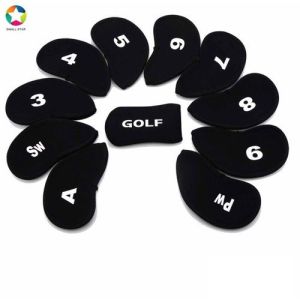 Bọc đầu gậy golf cover driver cho mọi loại gậy với chất liệu bằng cao su bảo vệ gậy 10 chiếc