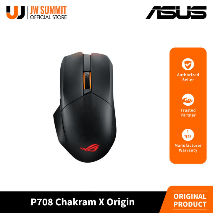 Asus ROG P708 Chakram X Origin 36000 DPI 2.4GHz Bluetooth USB 2.0 Tri ...