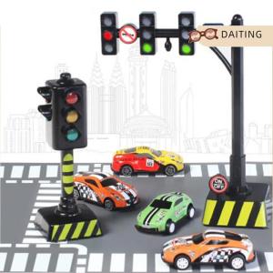 DAITING Đầu An Toàn Giáo Dục Giáo Dục Đồ Chơi Giao Thông Đèn Mô Hình Trẻ Em Đầu Giáo Dục Playset Đồ Chơi Cho Trẻ Em Toddler