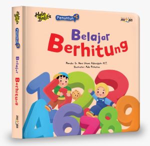 DAR Mizan - Buku Anak Halo Balita Penuntun Belajar Berhitung Boardbook - Bilingual - Millennia