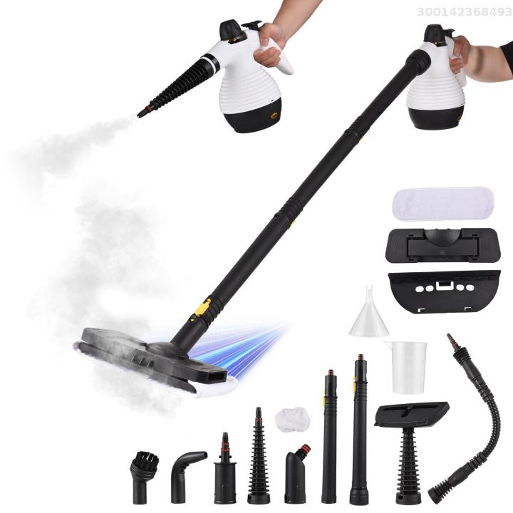 Handheld Steam Cleaner For Home | 11 Accessories, 3.0 Bar Pressure ...