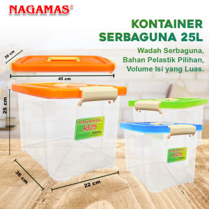 Kontainer Box Serbaguna 25 Liter Nagamas