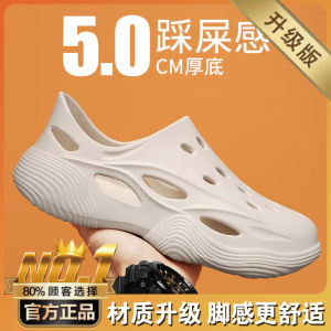 Free Shipping MenS Summer Outdoor Sports Sandals Full-Coverage Design With A Back Strap Suitable For Beach Wear