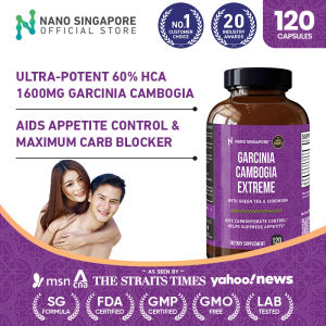 Carb Blocker Garcinia Cambogia 1600mg Highest 60% HCA - Carb Blocker Appetite Suppressant Support Weight Loss (120 caps)