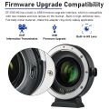 Viltrox EF-EOS M2 EF-M Lens Adapter 0.71x Focal Reducer Speed Booster Adapter for Canon EF Lens to EOS M Camera M6 M200 M5 M50. 