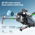 K19 Max Drone 4K HD 4.5-Inch Screen 360° Laser Obstacle Avoidance GPS Positioning Optical Flow Positioning Airdrop Drone. 