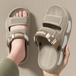 [Free Shipping] 2026 New MenS Summer Outdoor Slippers Thick-Soled Non-Slip Versatile For Drivers And Beach Use Dual-Purpose Outdoor Sandals