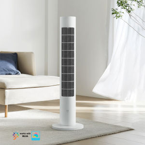 Xiaomi Mijia Smart Bladeless Tower Fan 2 Smart WiFi Connect with Xiaom Home APP DC Inverter Frequency Standing Fan Cooling Air Conditioner