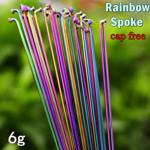 ALLURE 29 Inch High Strength Mountain Bike Spokes Nipples Road Bike 304 Stainless Steel Vacuum Pating Stainless Steel Spokes Bicycle Spoke Cycle Spokes