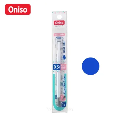 ปากกาเจล Oniso 0.5 มม.หมึกน้ำเงิน รุ่น blossom FD004 / Soda pop 005 ด้ามจับมีกลิ่นหอม โอนิโซะ pen