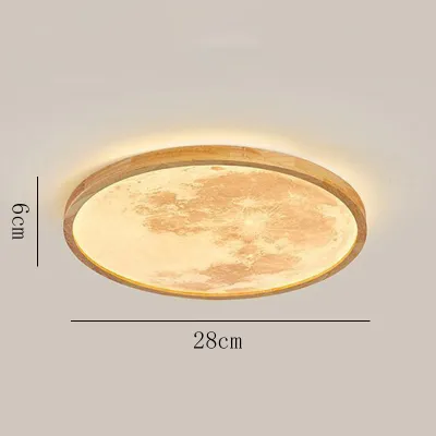 Đèn Mặt Trăng Phòng Ngủ Tối Giản Hiện Đại Phòng Khách Nghiên Cứu Led Đèn Trần Trang Trí