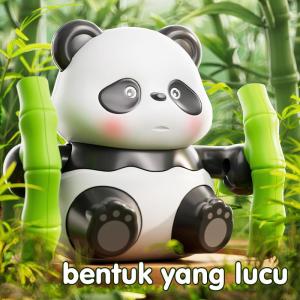 Habibi Mainan Bayi Panda Wind-Up Berguling Somersault & Berjalan Latihan Tummy Time & Merangkak Edukasi Motorik Anak Toys