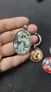 Gothic Black Cat Necklace Set Halloween Retro Black Cat Pendant Wholesale of Halloween Costume Accessories