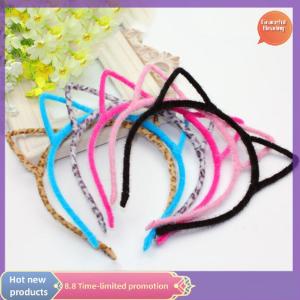Graceful Coloful Headwear Cat Ear Hair Band for Girls Women Children Hair Accessories 2016 Coloful Headwear Cat Ear Hair Band for Girls Women Children Hair Accessories Fashion Coloful Headwear Cat Ear Hair Band for Girls Women Children Hair Accessories Cu
