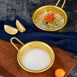 GUANY Home Round Cookware Korean With Handle Kitchen Ramen Noodles Pot Rice Wine Bowl Wine Cup Bowl Cup