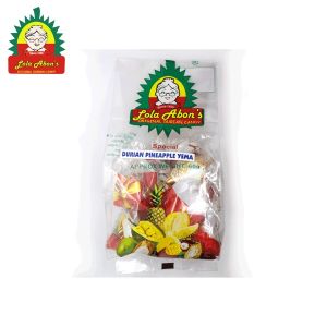 The Original Lola Abons Davao | Special Durian Pineapple Yema Candy 12pcs | 60grams