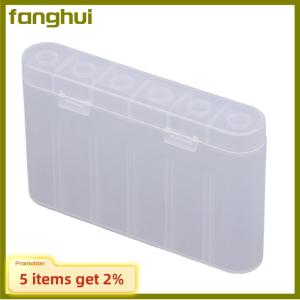 fanghui 1PC DIY Accessories 6 Slot Waterproof Storage Box For 18650 Batteries Portable Holder Case Protectors Organiser