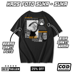 KAOS CUSTOM AESTHETIC 23 - BEBAS REQUEST PAKAI FOTO DAN NAMA SENDIRI - KAOS BUCIN STREETWEAR - KAOS VIRAL - KAOS BUCIN - KAOS SABLON SATUAN PRIA WANITA BAYAR DI TEMPAT (COD)