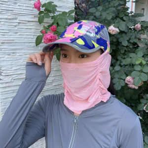 หมวกเบสบอลป้องกันแสงแดดในฤดูร้อนสำหรับผู้ชายผู้หญิงหมวกกันแดดถอดได้หน้ากากปั่นจักรยานกลางแจ้งป้องกันรังสียูวีสำหรับเก็บชา