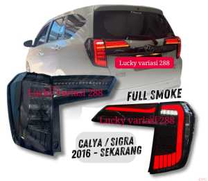 Tail Lamp Stop Lamp Lampu Stop Belakang Led Toyota Calya Daihatsu Sigra Wellcome Light Sein Running Smoke Harga Full set