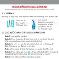 Giấy dán kính 3d cao cấp , decal dán kính dày hoa văn đẹp dán cửa sổ phòng ngủ phòng khách văn phòng 90cmx50cm. 