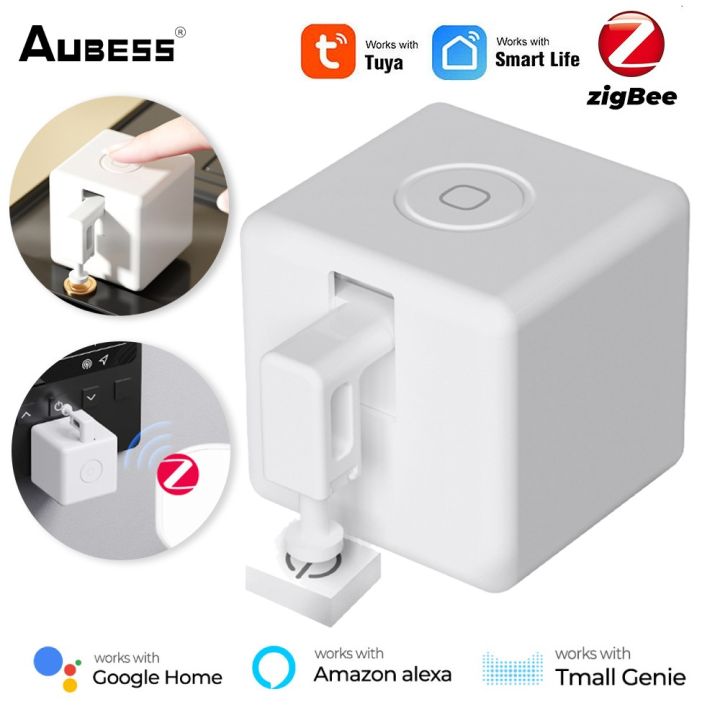 Aubess Aubess [อัปเกรด] หุ่นนิ้วมือการติดตั้ง TUYA Zigbee บวกการควบคุม ...