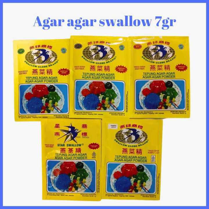 Agar Agar Swallow Sun Double Powder Instant Tepung Ager | Lazada Indonesia